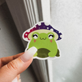 bi pride froggie • waterproof sticker