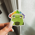 rainbow pride froggie
