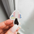 trans pride mushie