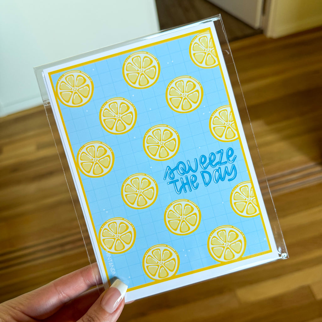 squeeze the day • 5x7 print