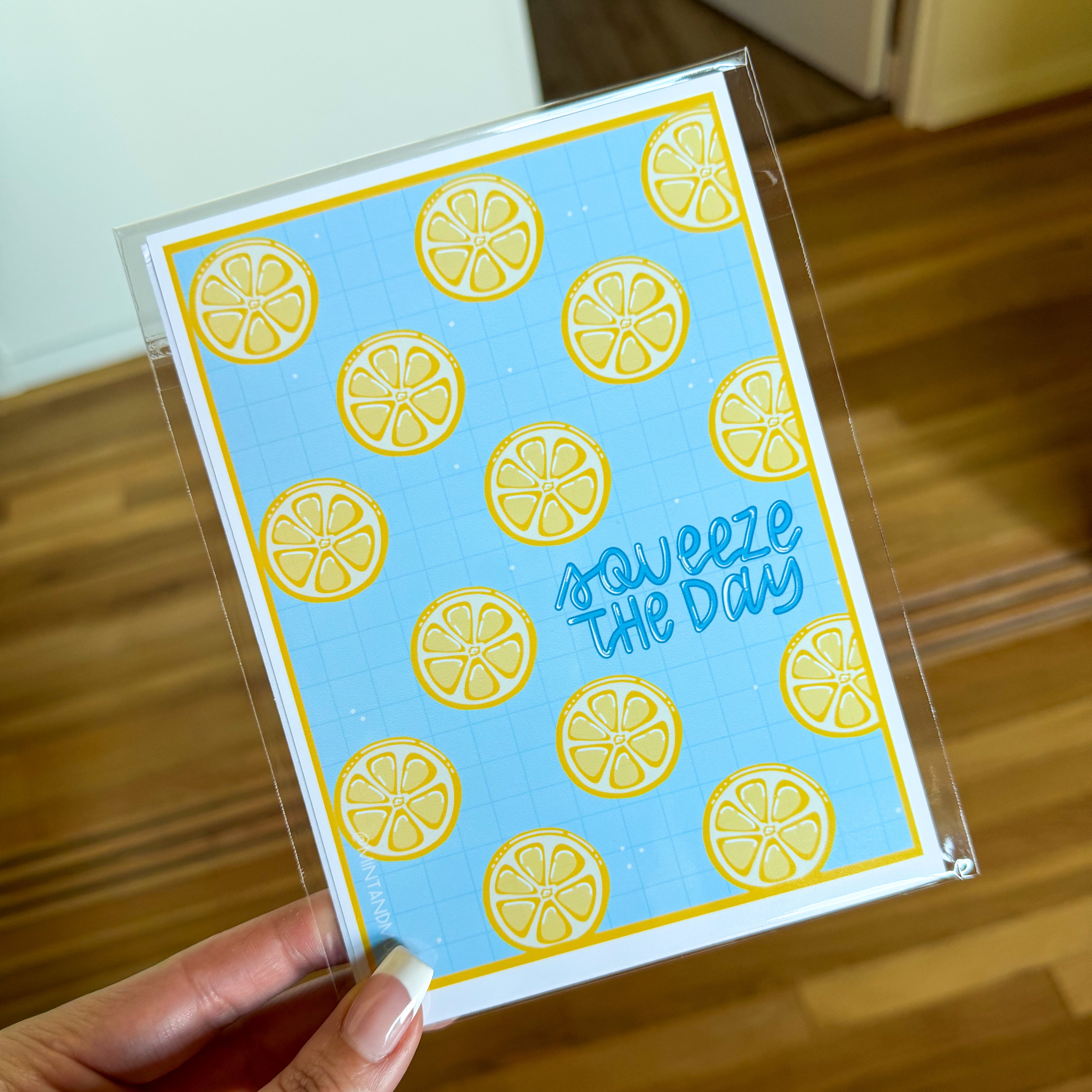 squeeze the day • 5x7 print